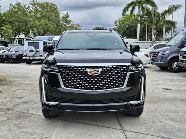 Used 2022 Cadillac Escalade Premium Luxury with VIN 1GYS3BKL2NR360807 for sale in Pompano Beach, FL