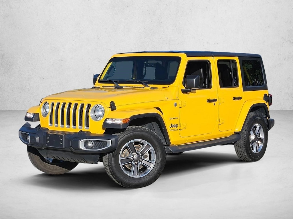 Used 2018 Jeep Wrangler Unlimited Sahara 4x4 SUV