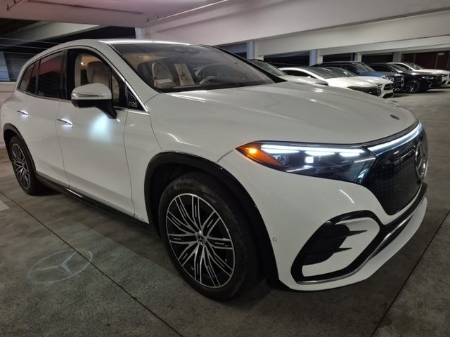 Certified 2023 Mercedes-Benz EQS SUV Base with VIN 4JGDM4EB4PA023370 for sale in Plano, TX