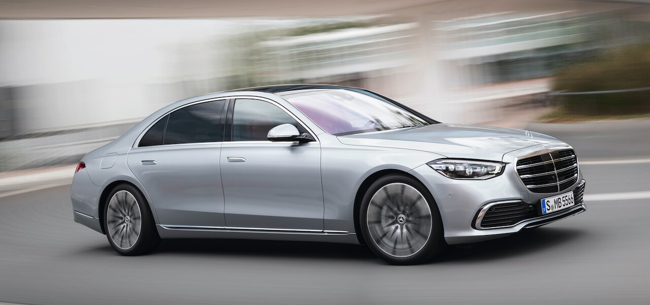 2021 Mercedes-Benz S-Class sedan silver
