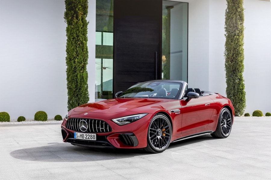 Mercedes-AMG SL Exterior red luxury home