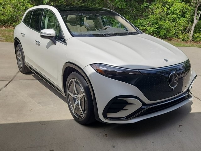 Certified 2023 Mercedes-Benz EQS SUV Base with VIN 4JGDM4EB6PA018512 for sale in Plano, TX
