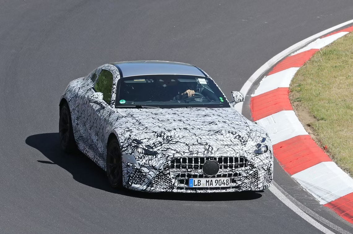 2024 AMG® GT Spy Shot Red