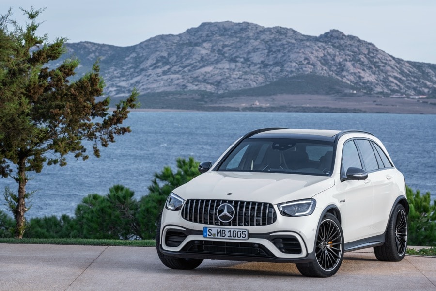 2022 Mercedes-AMG GLC 63 S SUV white lake