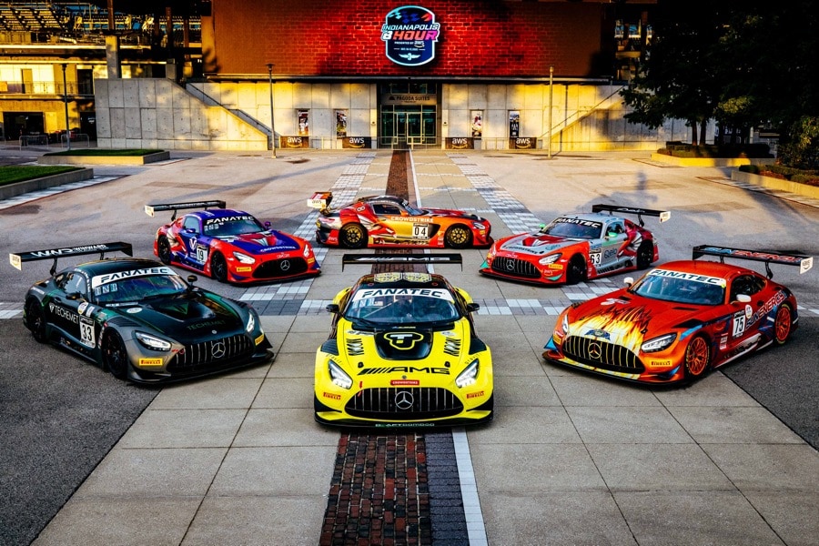 Mercedes-AMG Customer racing Teams at Indy