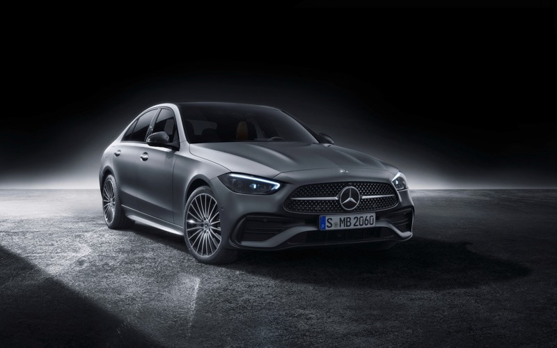 2022 Mercedes-Benz C-Class Silver Front
