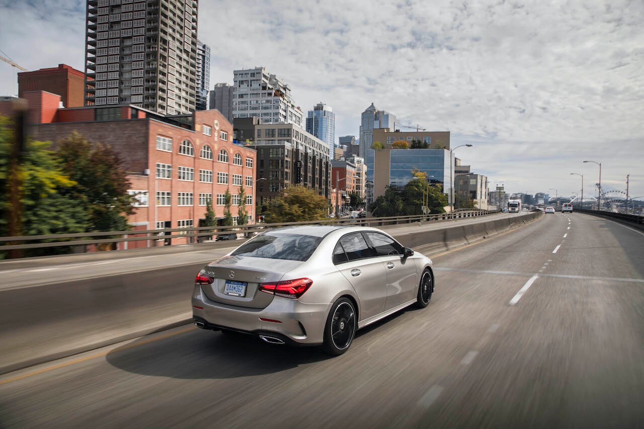 2021 Mercedes-Benz A 220 city silver