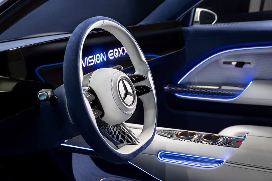 Mercedes-Benz VISION EQXX Concept interior