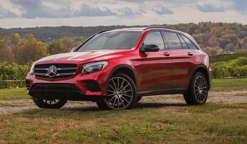 2018 Mercedes-Benz GLC 300 Red