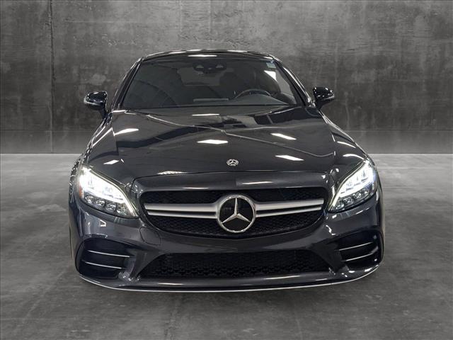 Used 2019 Mercedes-Benz C-Class Coupe AMG C43 with VIN WDDWJ6EB1KF838404 for sale in Pompano Beach, FL