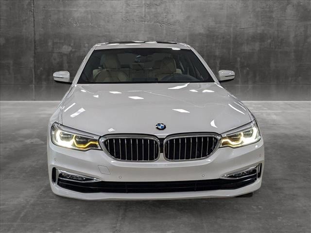 Used 2017 BMW 5 Series 540i with VIN WBAJE5C37HG915338 for sale in Pompano Beach, FL