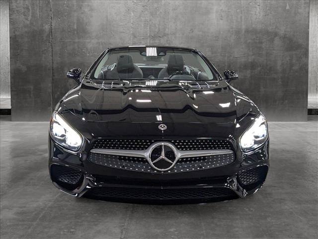 Used 2020 Mercedes-Benz SL Roadster SL550 with VIN W1KJK7DA9LF061378 for sale in Pompano Beach, FL