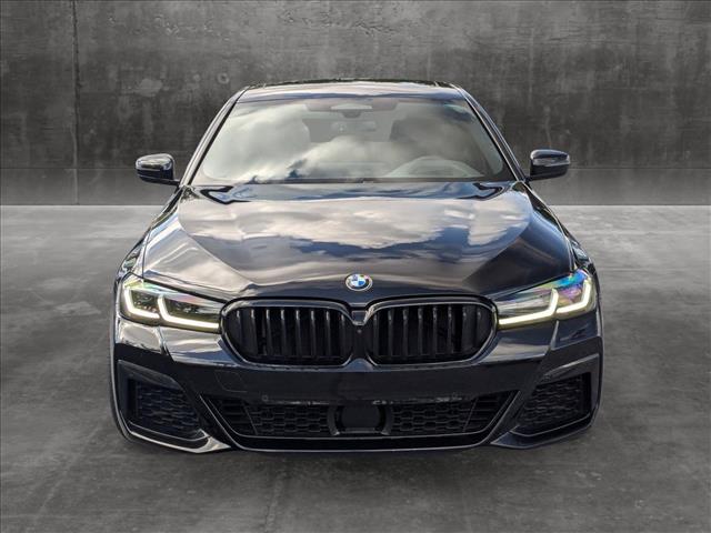 Used 2022 BMW 5 Series M550i with VIN WBA13BK03NCJ46528 for sale in Pompano Beach, FL