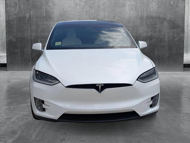 Used 2017 Tesla Model X 90D with VIN 5YJXCBE26HF045730 for sale in Pompano Beach, FL