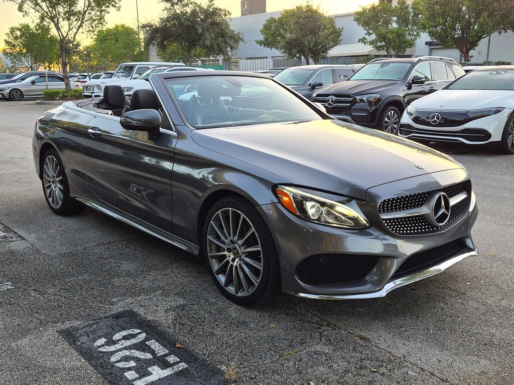 Certified 2018 Mercedes-Benz C-Class C 300 4MATIC Cabriolet