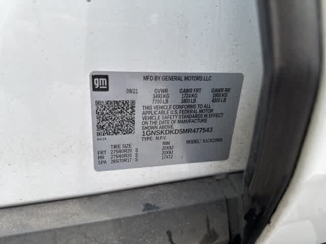 2021 Chevrolet Suburban Z71 41
