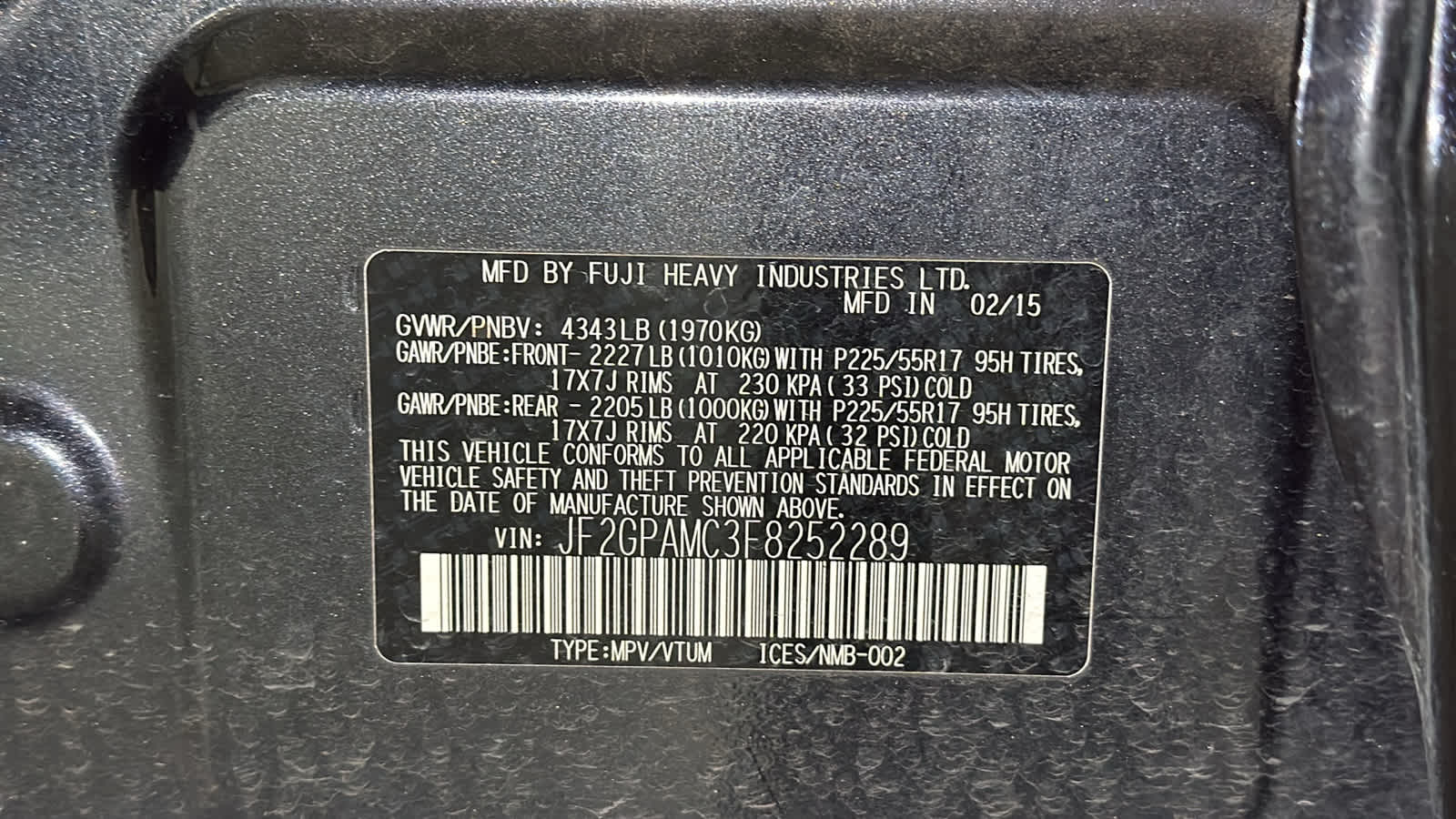 Thumbnail: 2015 Subaru XV Crosstrek - 12