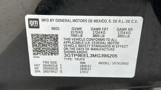 Thumbnail: 2021 GMC Sierra 1500 - 12