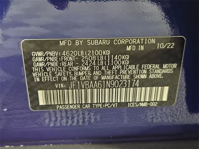 Thumbnail: 2022 Subaru WRX - 40