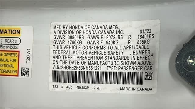 Thumbnail: 2022 Honda Civic - 12