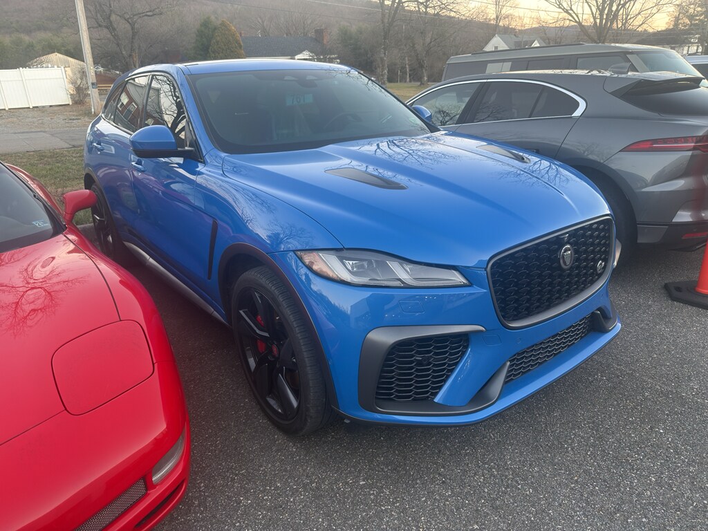Used 2021 Jaguar F-PACE SVR Sport Utility