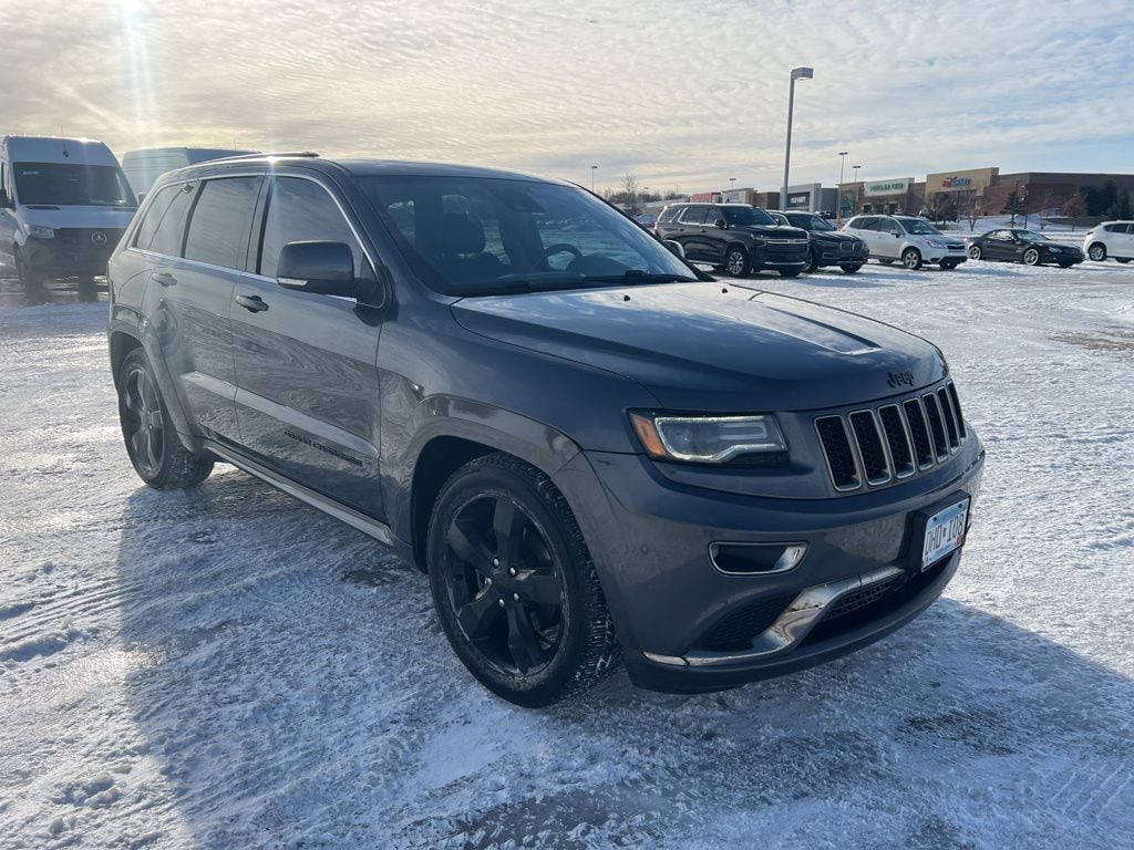 Used 2016 Jeep Grand Cherokee Overland 4x4 SUV