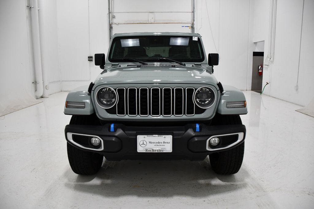 Used 2024 Jeep Wrangler 4xe Sahara 4XE with VIN 1C4RJXP60RW207148 for sale in Rochester, Minnesota