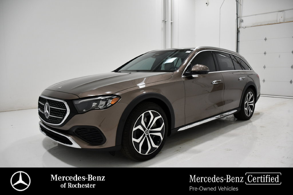 Certified 2025 Mercedes-Benz E-Class E450 All-Terrain with VIN W1KLH6FB9SA152900 for sale in Rochester, Minnesota