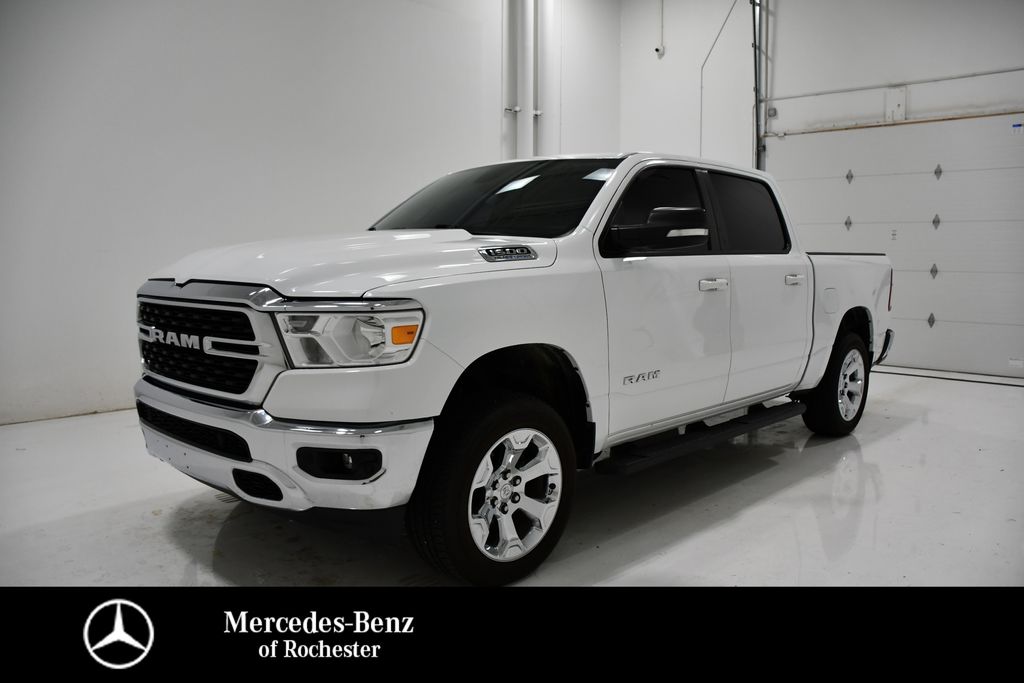 Used 2022 RAM Ram 1500 Pickup Big Horn/Lone Star with VIN 1C6SRFFT4NN406934 for sale in Rochester, Minnesota