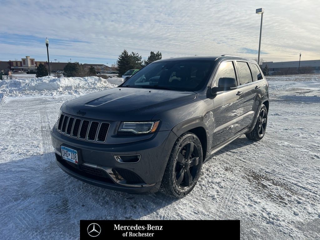 Used 2016 Jeep Grand Cherokee Overland 4x4 SUV