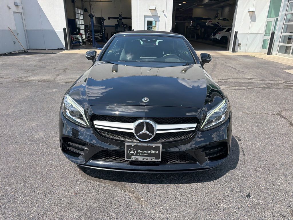 Certified 2022 Mercedes-Benz C-Class Cabriolet AMG C43 with VIN W1KWK6EB8NG111773 for sale in Rochester, Minnesota