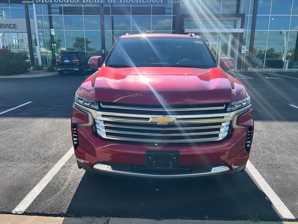 Used 2022 Chevrolet Tahoe High Country with VIN 1GNSKTKL7NR184505 for sale in Rochester, Minnesota