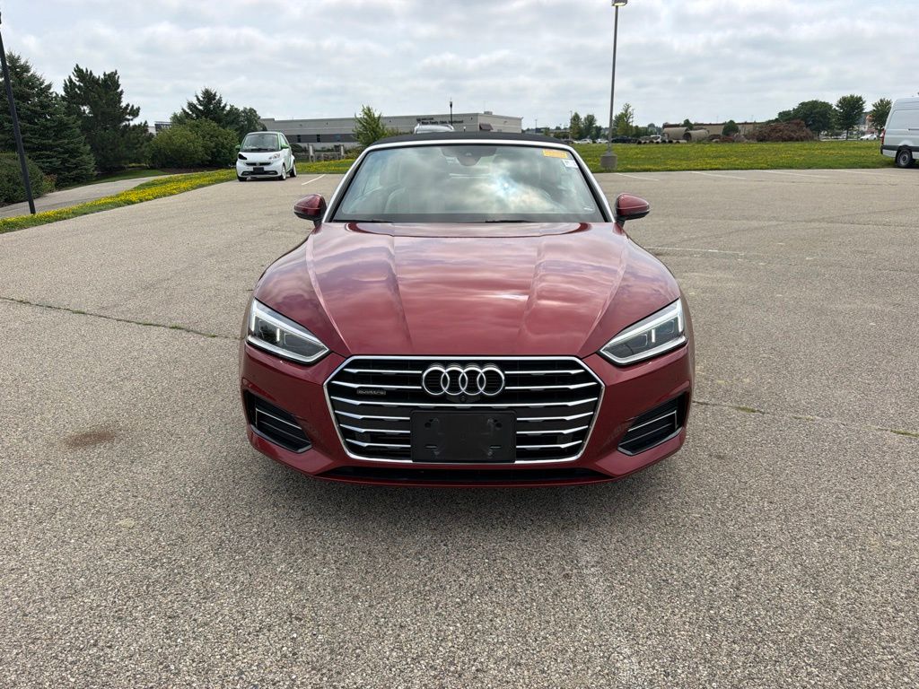 Used 2018 Audi A5 Cabriolet Prestige with VIN WAU2NGF51JN004260 for sale in Rochester, Minnesota