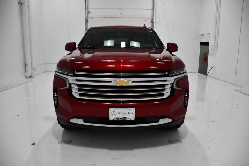 Used 2022 Chevrolet Tahoe High Country with VIN 1GNSKTKL7NR184505 for sale in Rochester, Minnesota