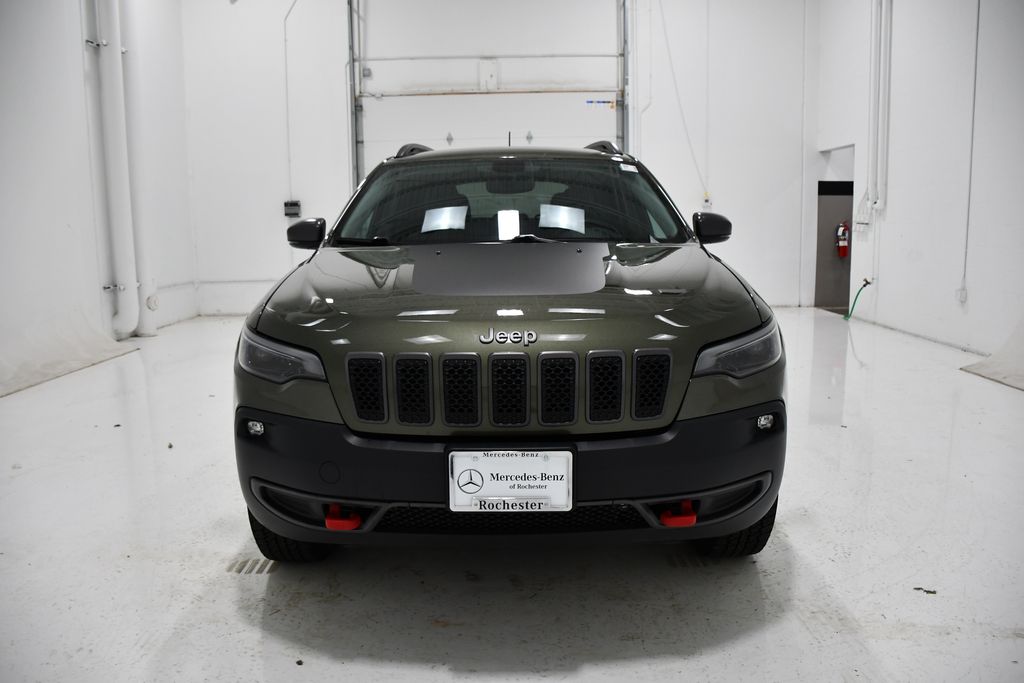 Used 2019 Jeep Cherokee Trailhawk with VIN 1C4PJMBX1KD287941 for sale in Rochester, Minnesota