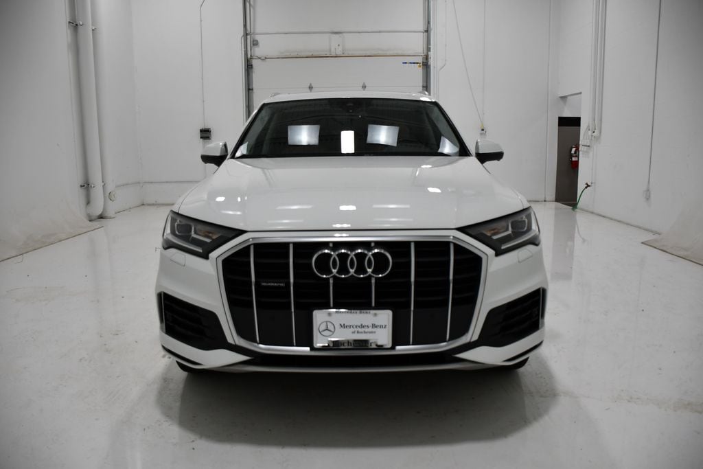 Used 2021 Audi Q7 Premium Plus with VIN WA1LJAF70MD039331 for sale in Rochester, Minnesota