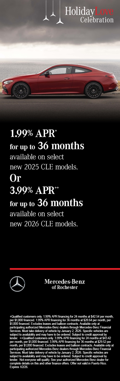 Mercedes Benz Incentives December