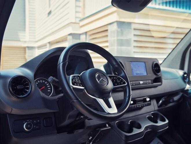 Mercedes Sprinter interior