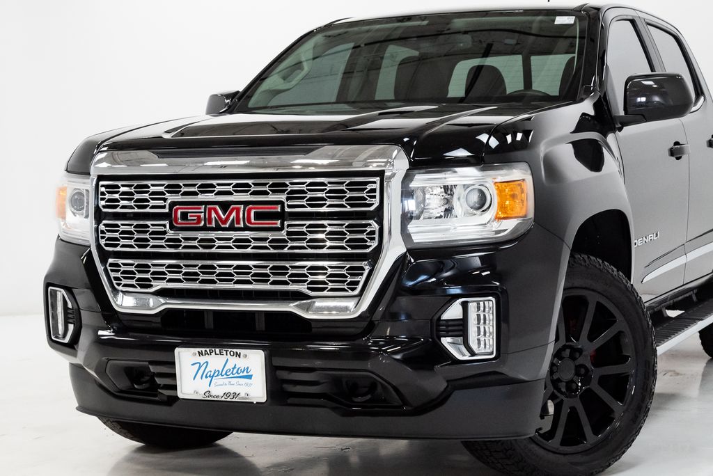 Used 2022 GMC Canyon Denali with VIN 1GTG6EEN6N1110311 for sale in Rochester, Minnesota