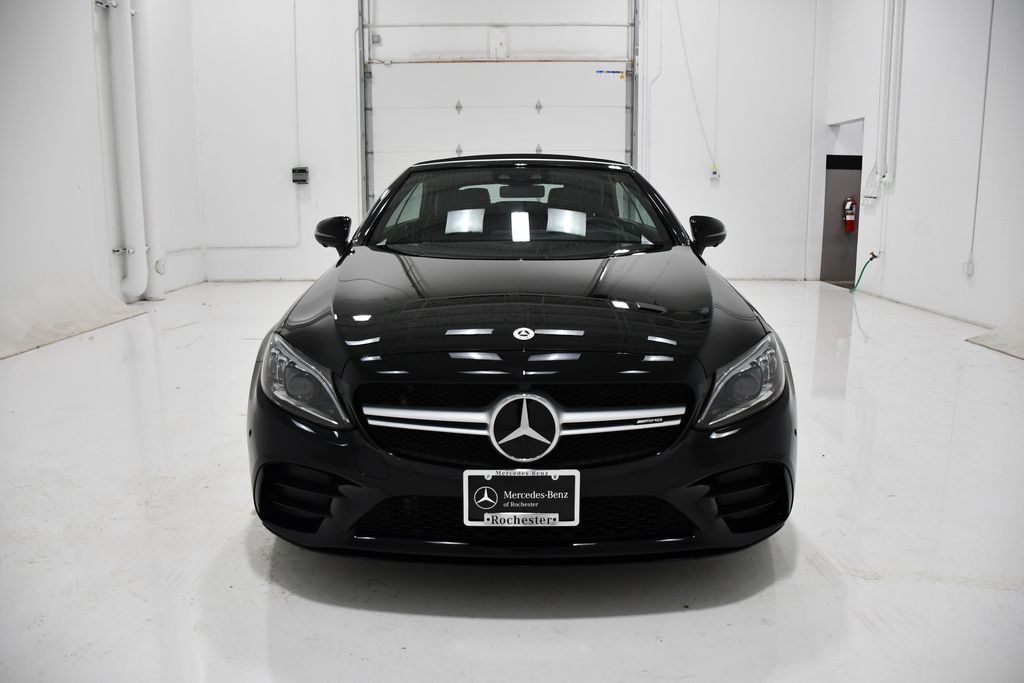 Certified 2022 Mercedes-Benz C-Class Cabriolet AMG C43 with VIN W1KWK6EB8NG111773 for sale in Rochester, Minnesota
