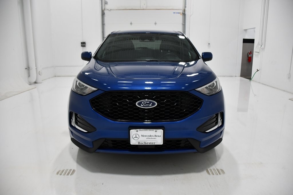 Used 2021 Ford Edge ST-Line with VIN 2FMPK4J98MBA34605 for sale in Rochester, Minnesota