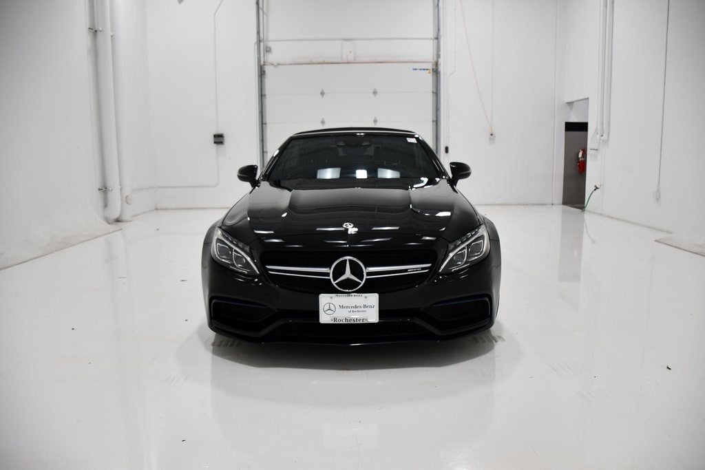 Used 2018 Mercedes-Benz C-Class Cabriolet AMG C63 with VIN WDDWK8HB5JF633686 for sale in Rochester, Minnesota