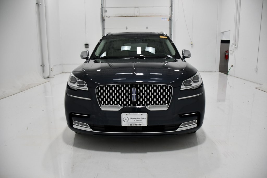 Used 2021 Lincoln Aviator Black Label Grand Touring with VIN 5LMYJ9YY6MNL02392 for sale in Rochester, Minnesota