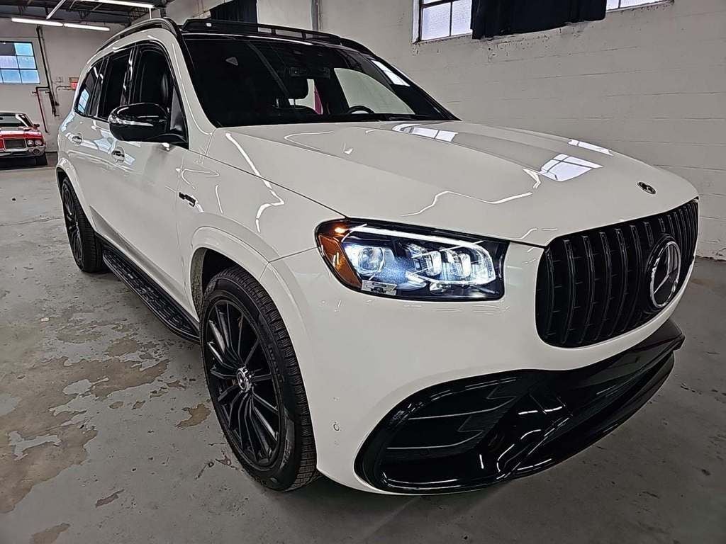 Certified 2021 Mercedes-Benz GLS AMG GLS63 with VIN 4JGFF8KE9MA562460 for sale in Rochester, Minnesota