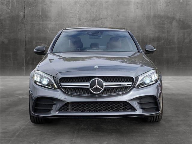 Used 2020 Mercedes-Benz C-Class Sedan AMG C43 with VIN WDDWF6EB4LR563967 for sale in San Jose, CA