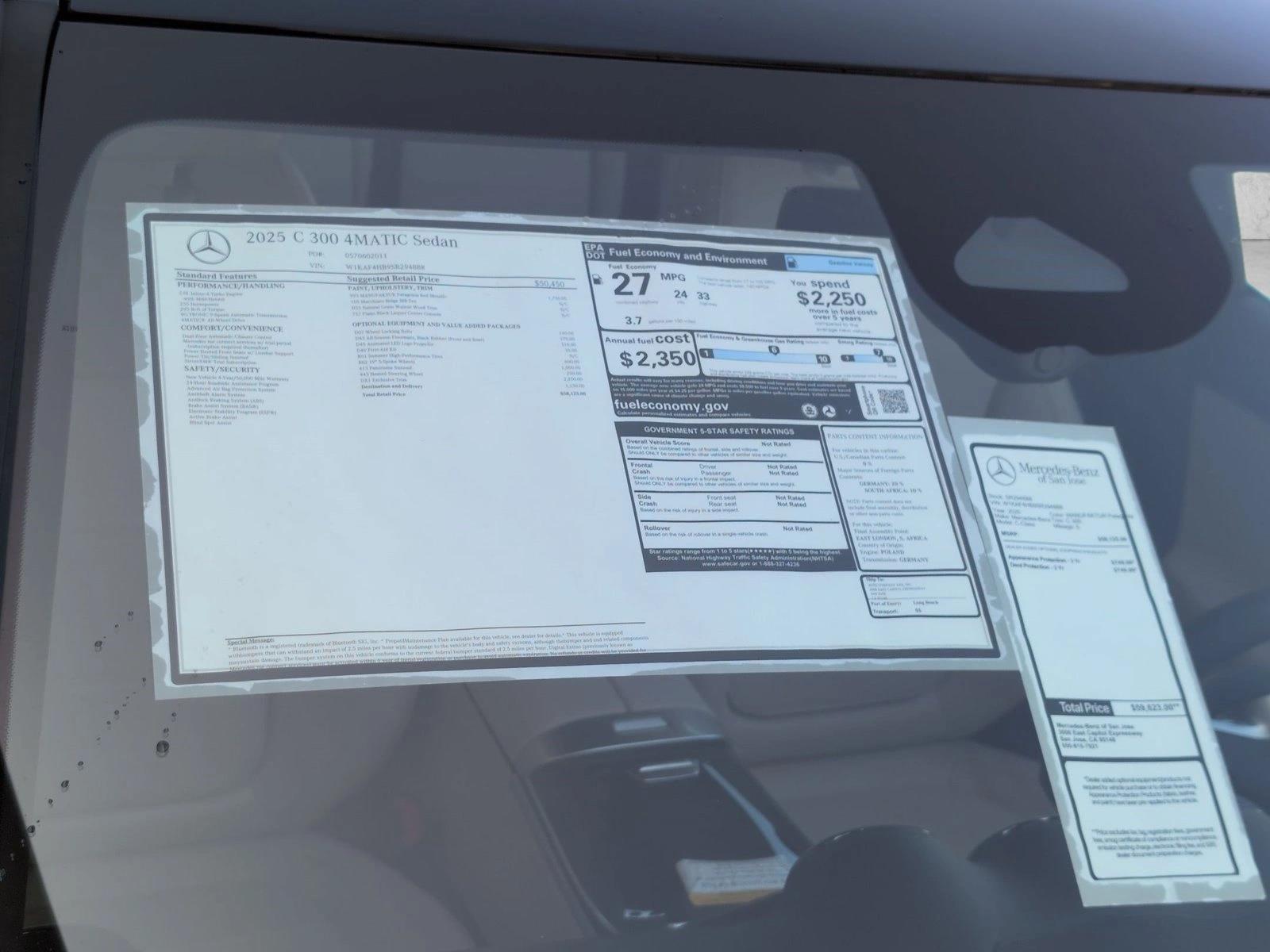 2025 Mercedes-Benz C-Class Sedan C 300 - Photo 18