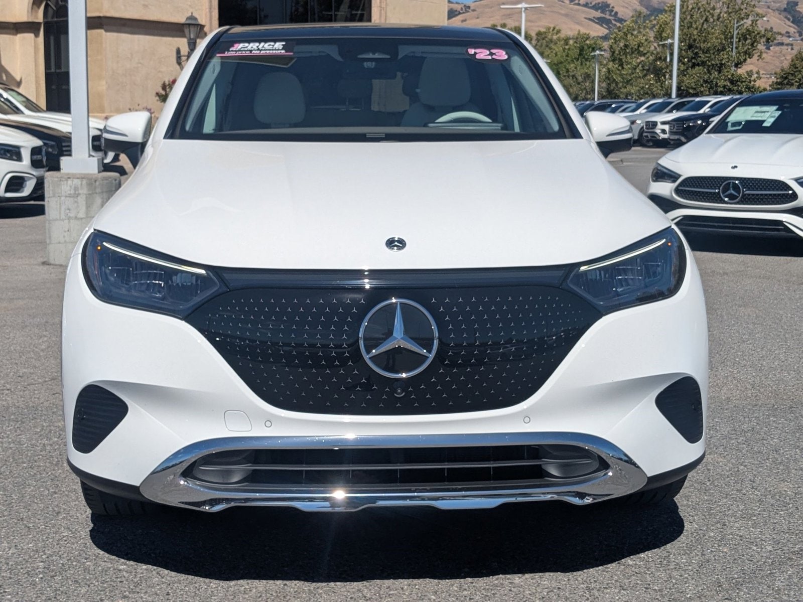 Certified 2023 Mercedes-Benz EQE SUV Base with VIN 4JGGM1CB1PA009036 for sale in San Jose, CA