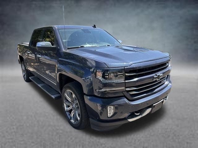 Deep Ocean Blue 2018 Chevrolet Silverado 1500 Pickup Truck Four-Wheel Drive 8-Speed Automatic Overdrive