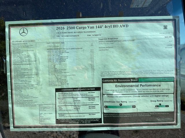 2026 Mercedes-Benz Sprinter Cargo Van Base - Photo 13