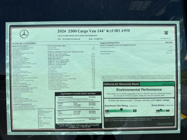 2026 Mercedes-Benz Sprinter Cargo Van Base - Photo 6
